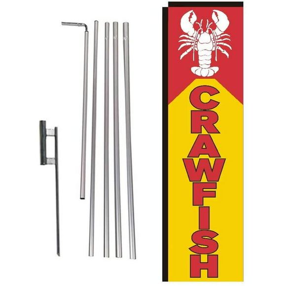 Hardware Not Included Espresso,Coffee Shop Open King Swooper Feather Flag Sign Pack of 3 